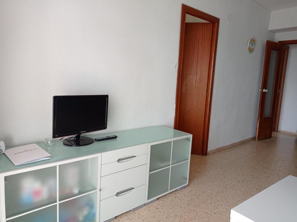 Apartamentos Bonaire 1ª Linea Wifi Solo Familias Serviplaya ガンディア エクステリア 写真