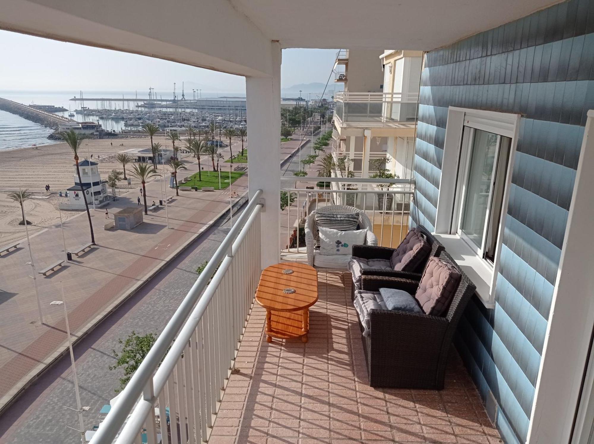 Apartamentos Bonaire 1ª Linea Wifi Solo Familias Serviplaya ガンディア エクステリア 写真