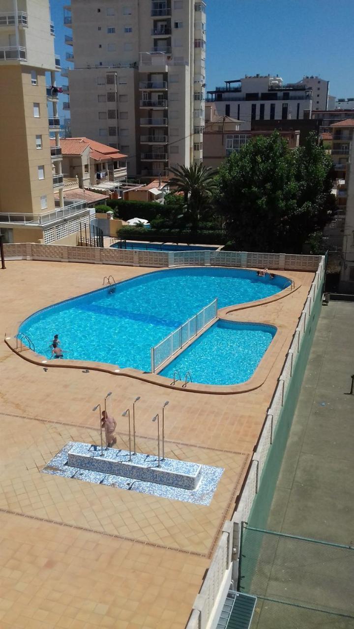 Apartamentos Bonaire 1ª Linea Wifi Solo Familias Serviplaya ガンディア エクステリア 写真